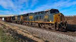 CSX 3452 leads B158.